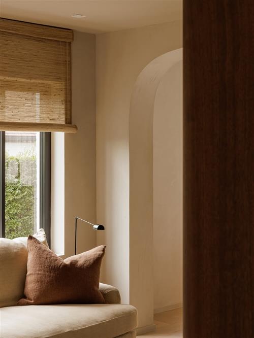 raamdecoratie naturel weaves 